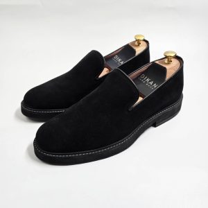 Muške mokasine - Crni velur