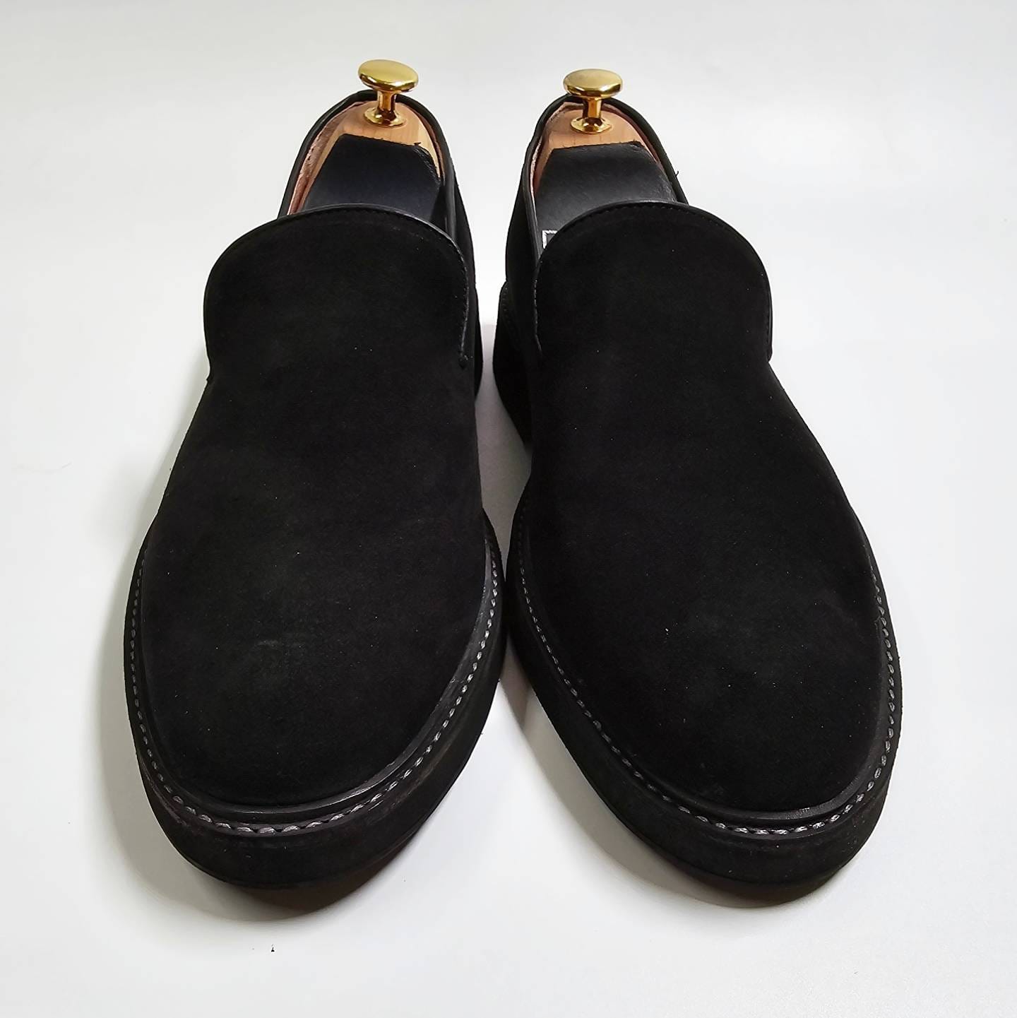 Muške mokasine - Crni velur