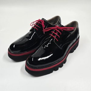 Muške cipele - Derby - Crna lak