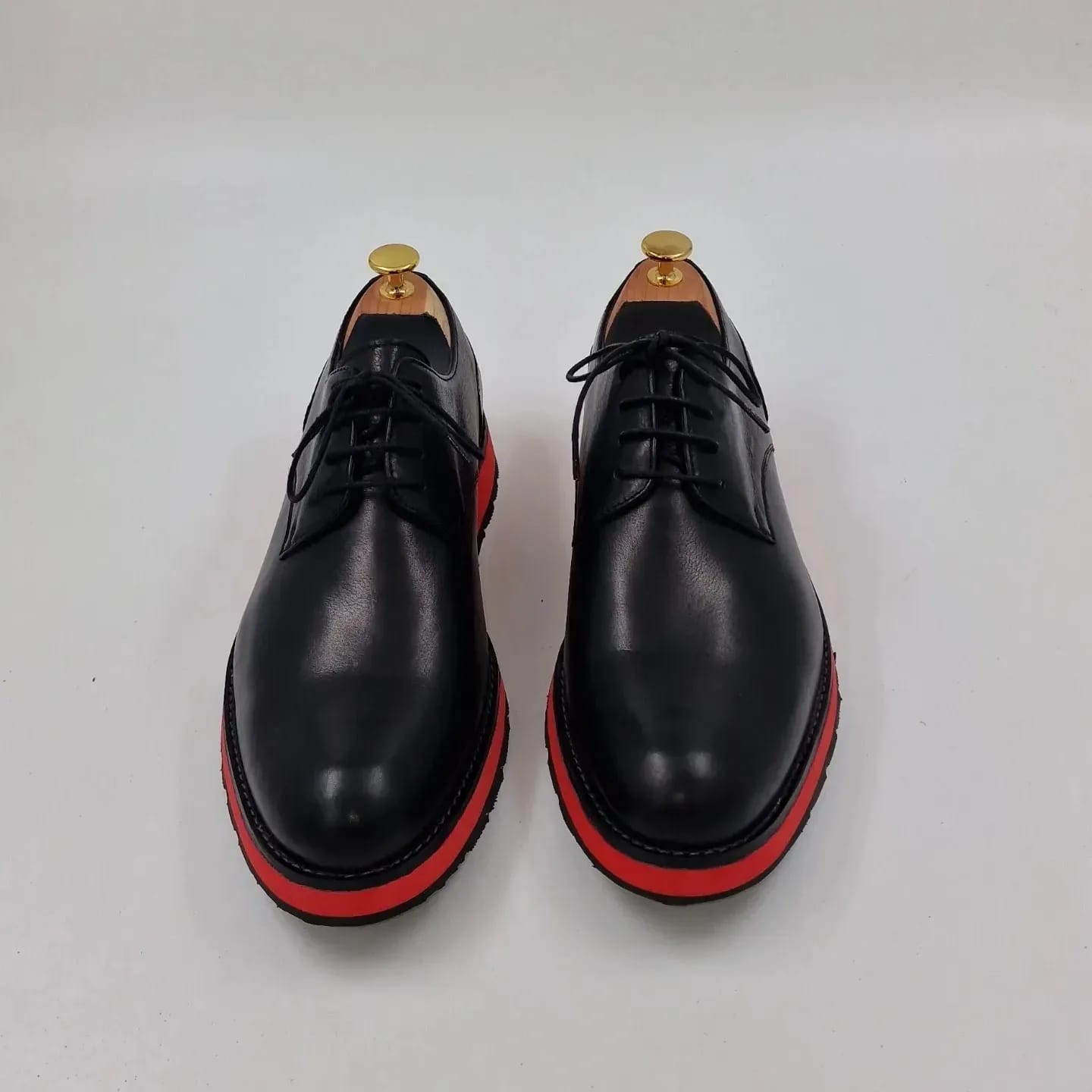 Muške cipele - Derby - Crna glat 35