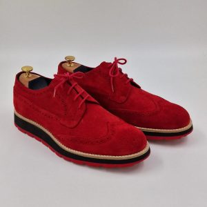 Muške cipele - Church grafton - Crveni velur